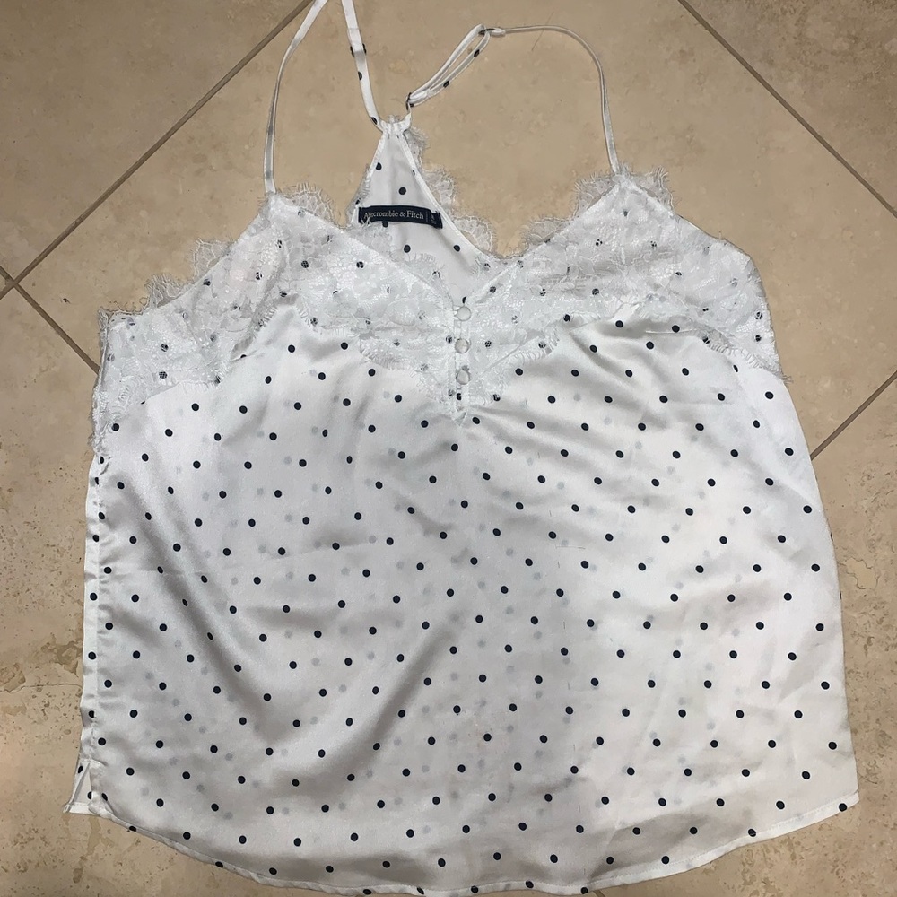 Silk lace top